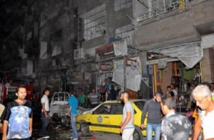 Jaramana car bombing killed and wounded scores of Syrians. 
