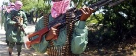 A member of the ADF-Nalu terrorist army slaughtering civilians in the Congo.