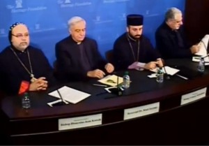 Syrian Christian clergy visit Washington, DC