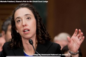 Michelle Friedland is a lawless leftist who favors homosexual marriage.