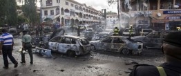 Boko Haram's terrorist work in a mall in June 2014.