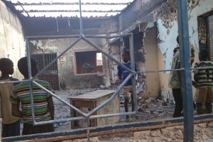 Niger: Arson Terror Attack on St. Gabriel Church (Source: Redemptorists)