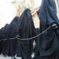 Women marched into a slave auction by the ISIL