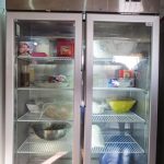 Commercial refrigerator installed at camp we support