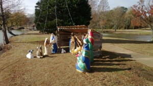 Poor atheist Airmen can't handle seeing a nativity scene -- so it's removed from an air force base immediately.