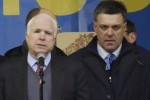 John McCain with Ukrainian neo-Nazi Oleh Tiahnybok