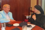 William Murray meets with Sister Hatune Dogan, an Orthodox nun, who has exposed the atrocities of the McCain/Obama supported “rebels” in Syria