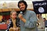 An ISIL fighter proudly displays his new Christian "bride." Thank you Mr. Obama.