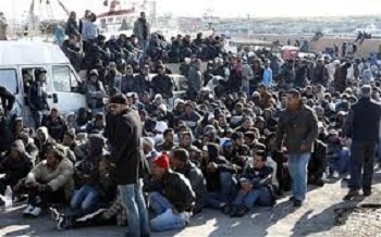 Hoards of Muslims have invaded Europe and are harassing Christians in refugee camps.