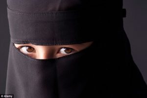 The woman, who is in her 20s and lives in Norway, was punished by her father for not living an Islamic lifestyle (file picture from Daily Mail)