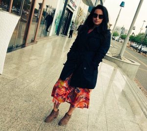 Malak Al Shehri, shared a photo of herself without a hijab or abaya in Saudi Arabia