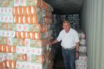 Chairman William Murray traveled to Iraq to help with the diaper deliveries and distributions in June.
