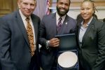 Presentation of Policeman of the Year Award