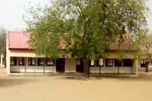 One of the dormitories of the girls’ school where the kidnapping of the girls occurred